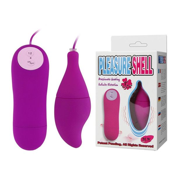 Jajo Z Wbudowaną Wibracją Pleasure Shell zdjęcie 1