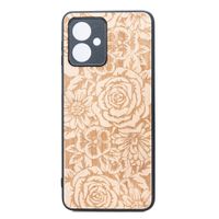 Drewniane Etui Bewood do Motorola G54 5G RÓŻE ANIEGRE