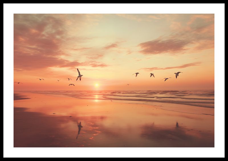 Plakat 60x40cm Spokojna Przystań zdjęcie 3