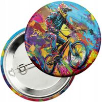 Przypinka z agrafką 59mm - ROWER BMX MTB SPORT