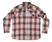 Męska koszula Wrangler - Regular Western Shirt - W5A02LP42 kratka - XL