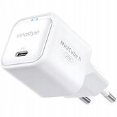 innostyle szybka ładowarka kostka usb-c 20w usb typ c gan ii do iphone led