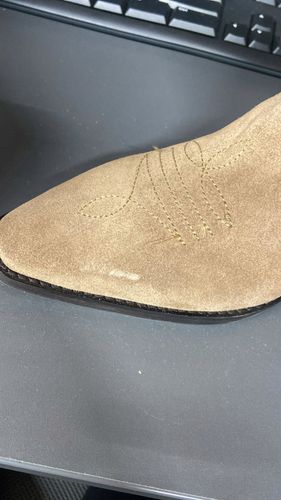 MANGO Skórzane kowbojki R36 na Arena.pl