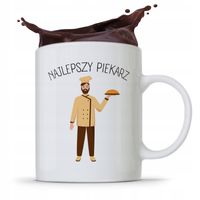 Kubek Prezent Dla Piekarza Najlepszy Piekarz Z Nadrukiem Ze Zdjęciem