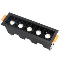 Sufitowa lampa liniowa 581 Domeno LED 10W 4000K metalowa czarna