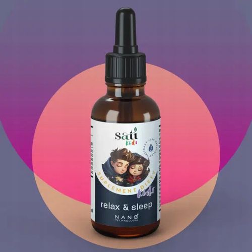 Relaks & Sen dla Dzieci, Nano Kids, 4 ekstrakty ziołowe, Zioła dla dzieci na Arena.pl