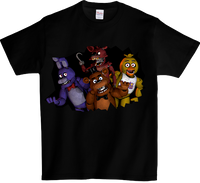 Koszulka t-shirt FNAF Five Nights at Freddy's