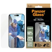 Szkło hartowane PanzerGlass Screen Protector Classic Fit na iPhone 16 Pro