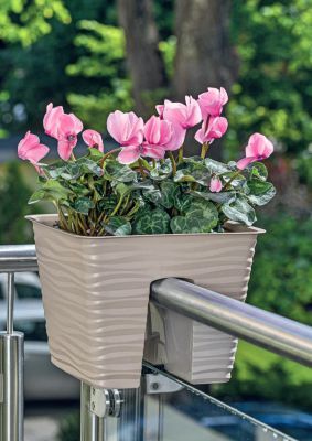 Doniczka na balustradę Sahara 40 | Biały na Arena.pl