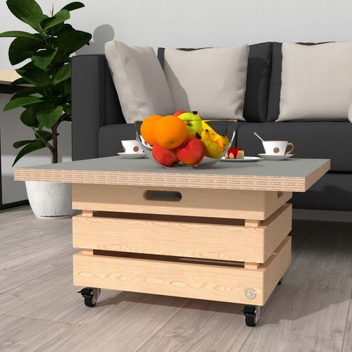 Kółko meblowe obrotowe gumowane 30 - 40 kg, fi 40, z hamulcem na Arena.pl