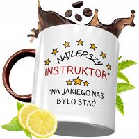 Kubek Bordowy Dla Instruktora Na Urodziny Prezent Z Nadrukiem Ze Zdjęciem