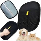 RĘKAWICA DO USUWANIA ZBIERANIA SIERŚCI ZWIERZĄT PSA KOTA Z KANAPY