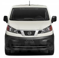 Nissan Evalia - Chromowane Listwy Chrome Grill Atrapy Zderzaka Tuning