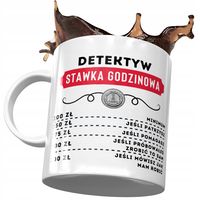 Dla Detektywa Kubek Na Urodziny Na Prezent Z Nadrukiem Ze Zdjęciem