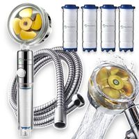 OSZCZĘDNA TURBO SŁUCHAWKA PRYSZNICOWA Z TURBINĄ WENTYLATOREM