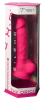 silexd model rożowy 17,5 cm - elastyczna forma, anatomiczne wykończenie