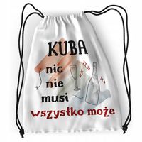 Plecak Dla Kuby Sportowy Szkolny Worek Torba Z Nadrukiem Ze Zdjęciem