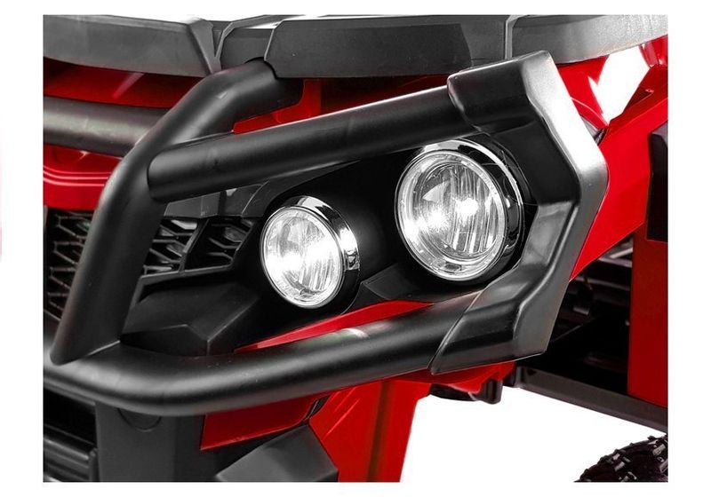 Quad na Akumulator BDM0906 Pompowane Koła Czerwony zdjęcie 8