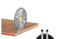 TARCZA PILARSKA WOOD FINE CUT HW 260*2.5*30 W80 - FE 494605