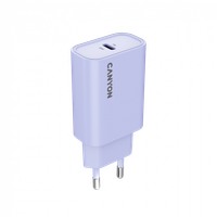 canyon ładowarka sieciowa oncharge 30cl 30w 1xpd eu fioletowa