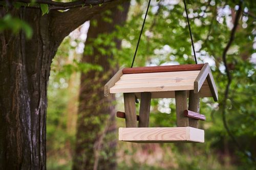 Duży KARMNIK dla ptaków drewniany na Arena.pl
