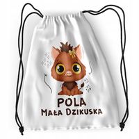 Plecak Sportowy Szkolny Dla Poli Córki Dziecka Z Nadrukiem Ze Zdjęciem