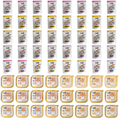 Karma mokra dla KOTA TufTuf MIX smaków 40x300g Saszetka 24x Tacka ZESTAW
