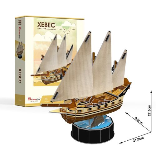 PUZZLE 3D XEBEC 53el CUBICFUN na Arena.pl