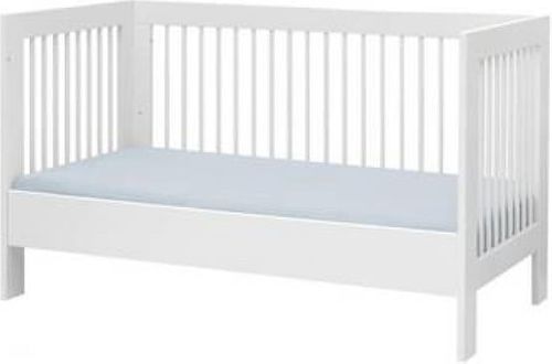 Łóżeczko 70x140 cm dla Dziecka Białe Basic na Arena.pl