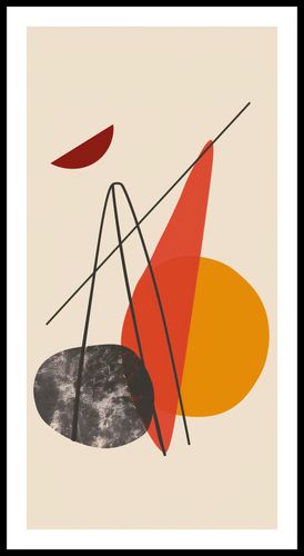 Plakat 50x100cm Harmonijna Forma na Arena.pl