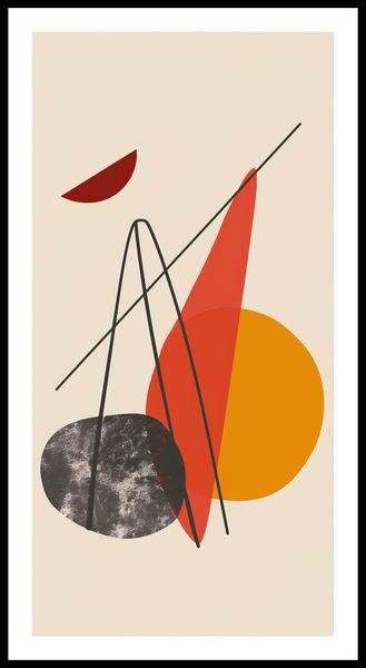 Plakat 50x100cm Harmonijna Forma zdjęcie 3