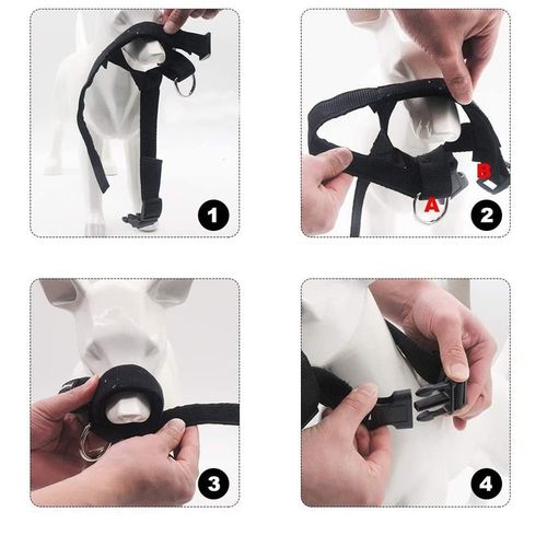 Kaganiec Dla Psa Podszycie Wygodny Miękki L/XL na Arena.pl