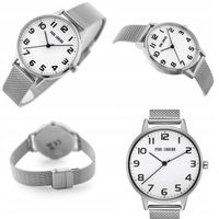 ZEGAREK DAMSKI PAUL LORENS ARTENA złoty cyfry czytelny +BOX +GRAWER