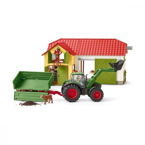 Schleich Traktor z Przyczepą na Arena.pl