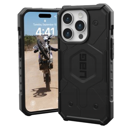 Etui UAG Pathfinder MagSafe do iPhone 15 Pro Max - czarne na Arena.pl