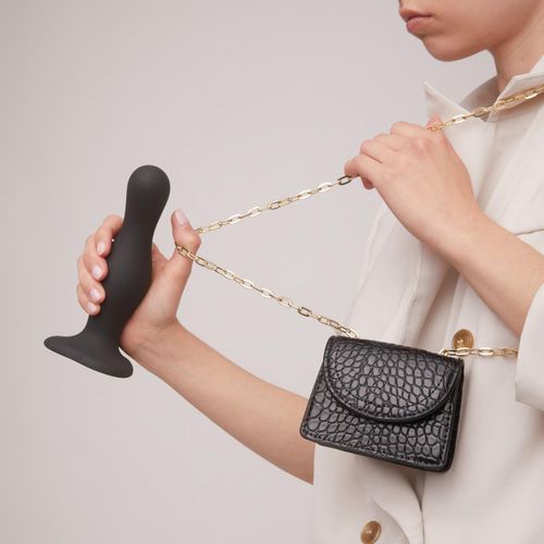 Dildo Plug Curvy Black - Xl na Arena.pl