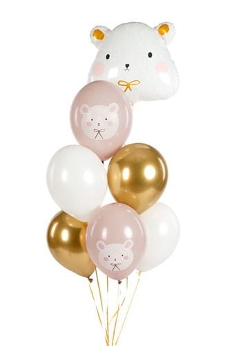 balony 30 cm, miś polarny, mix na Arena.pl