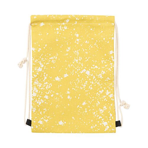 Worek na plecy Bleached Starry Yellow do sublimacji zdjęcie 2