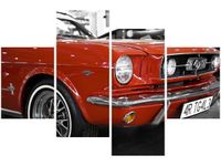 140CM 70 OBRAZ KLASYCZNY MUSTANG ŚCIENNY