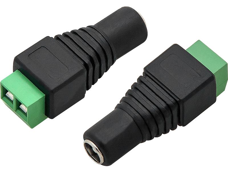Konektor do taśm LED gniazdo DC 2,5/5,5 zdjęcie 1