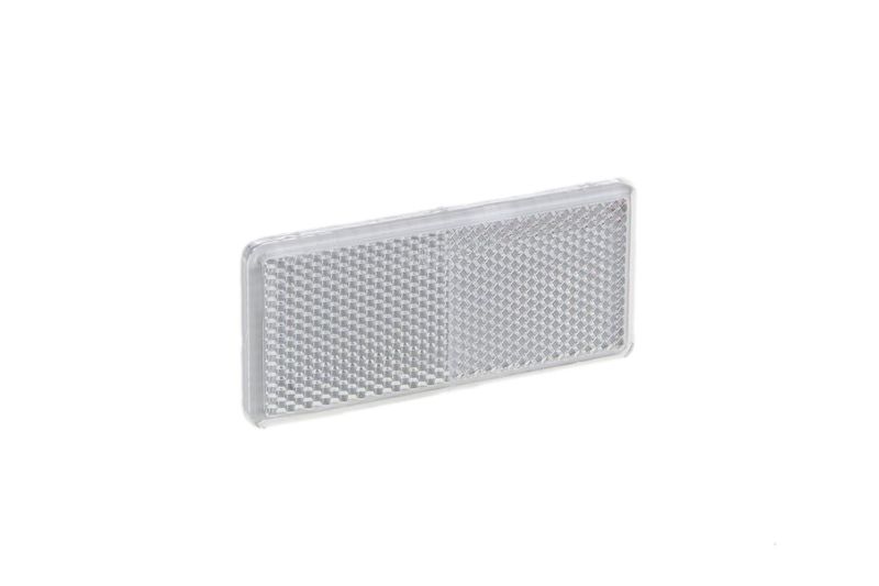 Odblask samoprzylepny 90x40 mm biały DOB035B zdjęcie 1