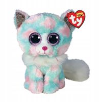 2X Maskotka TY Kot Pastelowy Opal 24 cm