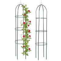 Pergola Ogrodowa Kolumnowa Obelisk Słup Kolumna Stojak na Rośliny 194 cm