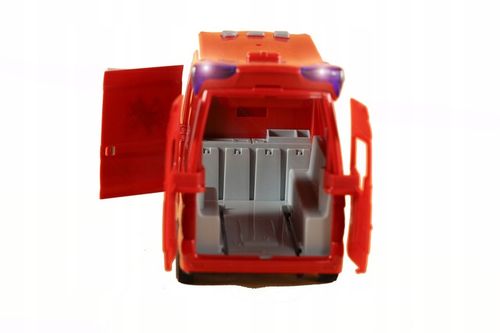 STRAŻ POŻARNA SAMOCHÓD ZABAWKA WÓZ AUTO STRAŻACKI POJAZD NAPĘD GUMOWE KOŁA na Arena.pl