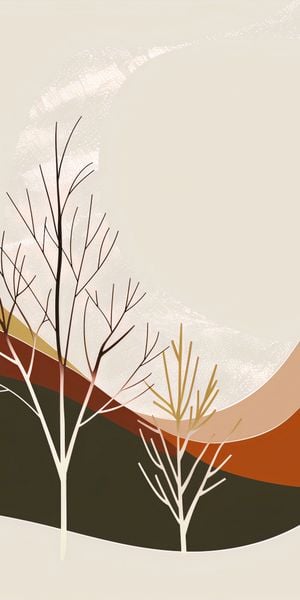 Plakat 50x100cm Pustynia Widzi zdjęcie 1