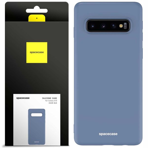 Spacecase Silicone Case Galaxy S10 blue zdjęcie 1
