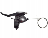 Klamkomanetka Lewa Przód Czarna Shimano ST-EF41 3 Rzędowa