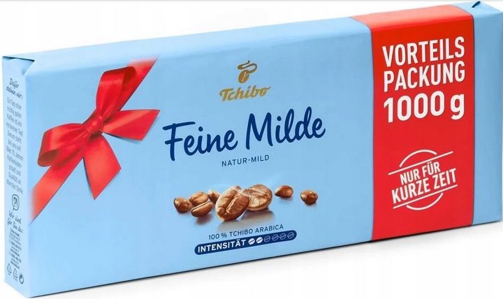 Kawa Mielona Tchibo Feine Milde 1000 (4x250) gram zdjęcie 1