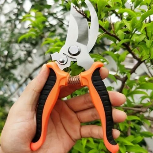 Sekator ogrodowy Ręczny do Pędów krzewów kwiatów OSTRY mocny STAL na Arena.pl