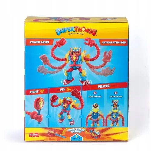 Super Zings Superbot SUGARFUN Robot SuperThings zdjęcie 8